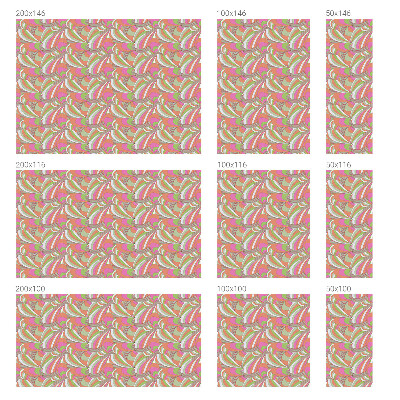 Privátní fólie na okno vitráž Barevný cikcak