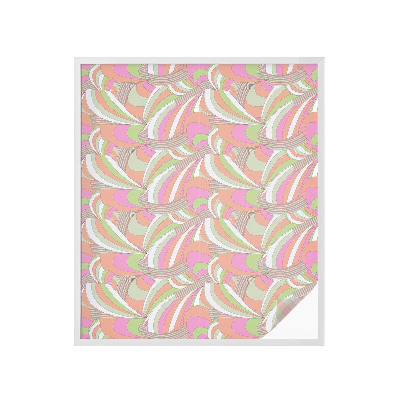 Privátní fólie na okno vitráž Barevný cikcak