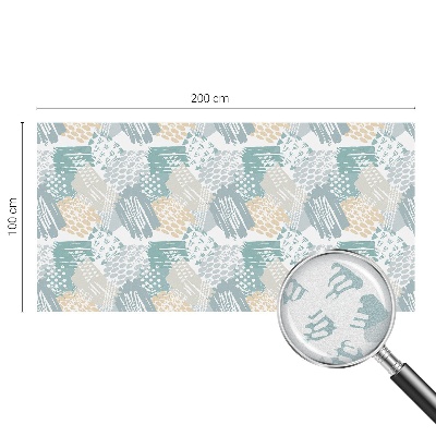 Neprůhledná fólie na sklo dveří Abstraktní mozaika