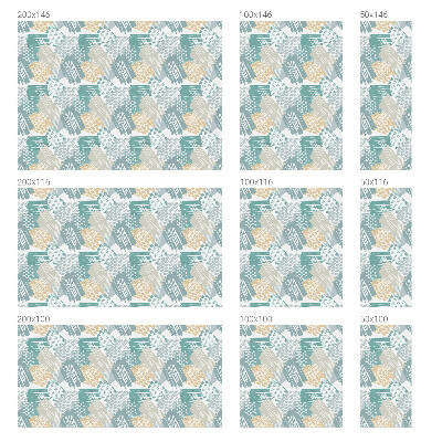 Neprůhledná fólie na sklo dveří Abstraktní mozaika