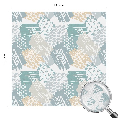 Neprůhledná fólie na sklo dveří Abstraktní mozaika