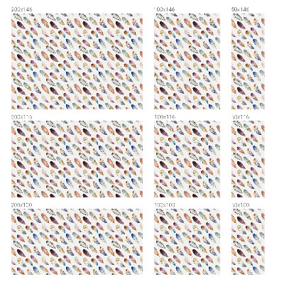 Privátní fólie na okno vitráž Boho peří