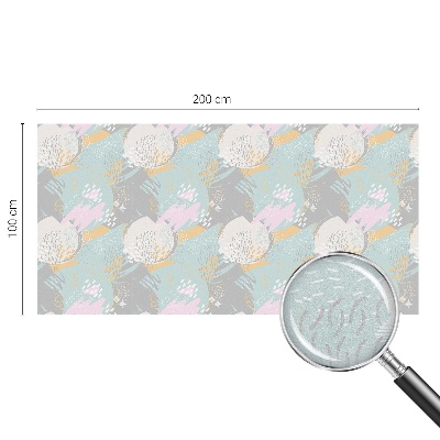 Neprůhledná fólie na sklo dveří Abstraktní harmonie