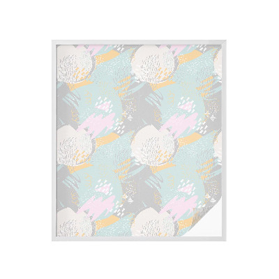 Neprůhledná fólie na sklo dveří Abstraktní harmonie