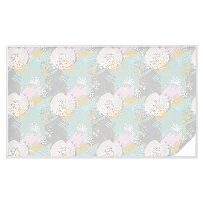 Neprůhledná fólie na sklo dveří Abstraktní harmonie