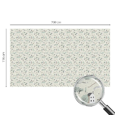 Protisluneční fólie na okna Idylická vesnice