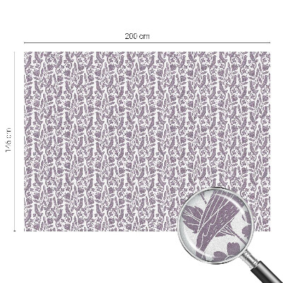 Dekorativní mléčná fólie na sklo Lidové motivy