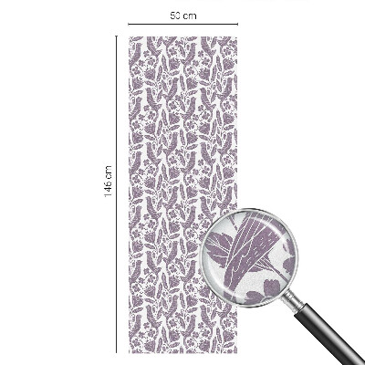 Dekorativní mléčná fólie na sklo Lidové motivy