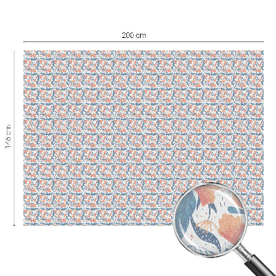 Zatmavovací fólie na okna Květinová hostina