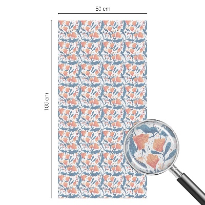 Zatmavovací fólie na okna Květinová hostina