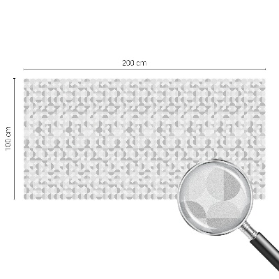 Neprůhledná fólie na sklo dveří Geometrické vzory