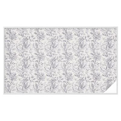 Protisluneční fólie na okna Listy a motýli