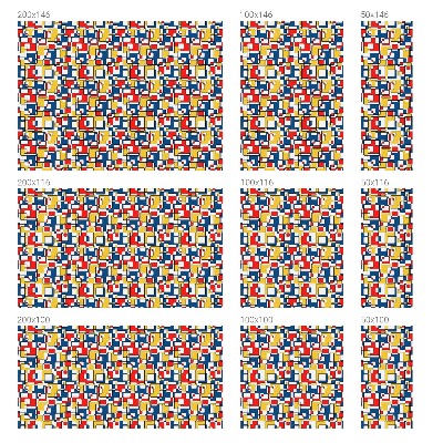 Privátní fólie na okno vitráž Geometrické tvary