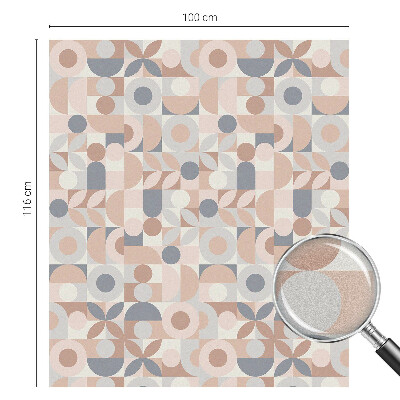 Zatmavovací fólie na okna Abstraktní mozaika