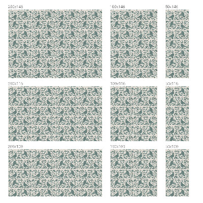 Dekorativní mléčná fólie na sklo Ptačí motiv