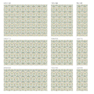 Protisluneční fólie na okna Květinová symetrie