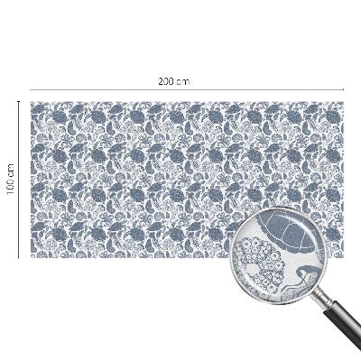 Privátní fólie na okno vitráž Život v oceánu