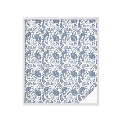 Privátní fólie na okno vitráž Život v oceánu