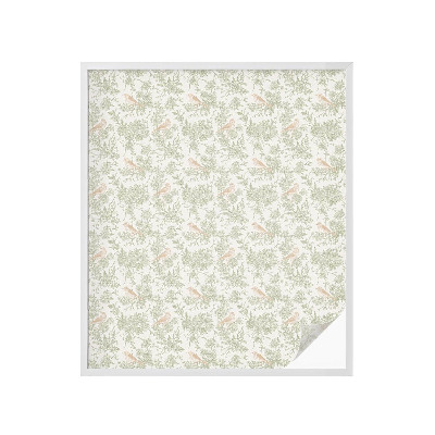 Zatmavovací fólie na okna Ptáci rostliny