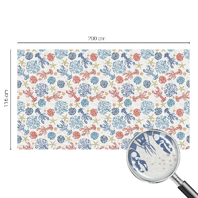 Protisluneční fólie na okna Račí korály