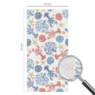 Protisluneční fólie na okna Račí korály