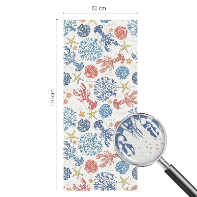 Protisluneční fólie na okna Račí korály