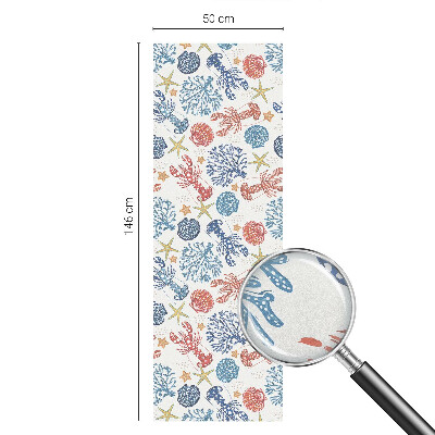 Protisluneční fólie na okna Račí korály