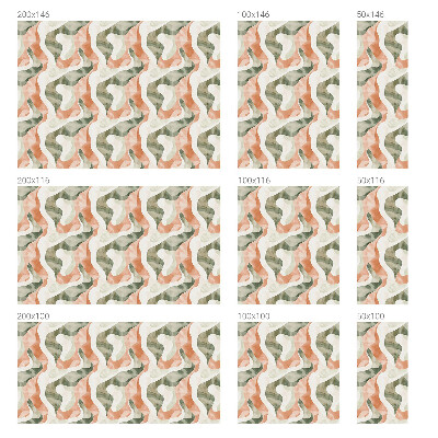 Dekorativní mléčná fólie na sklo Barevné vlny