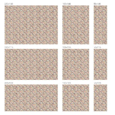 Neprůhledná fólie na sklo dveří Lesní vzor