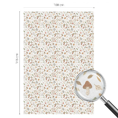 Zatmavovací fólie na okna Podzimní vzory