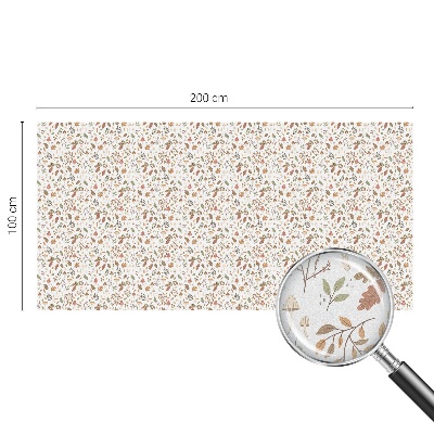 Zatmavovací fólie na okna Podzimní vzory