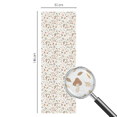 Zatmavovací fólie na okna Podzimní vzory