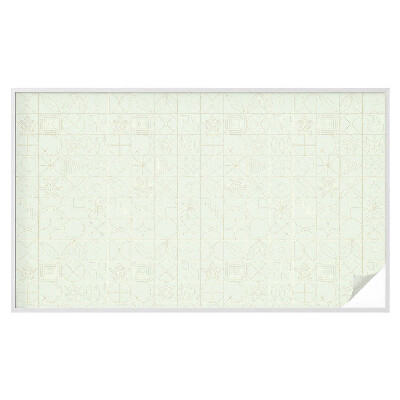 Privátní fólie na okno vitráž Geometrická mozaika