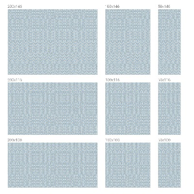 Dekorativní mléčná fólie na sklo Japonské vlny