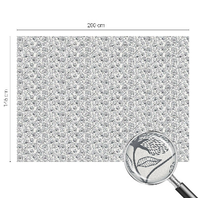 Zatmavovací fólie na okna Botanický motiv