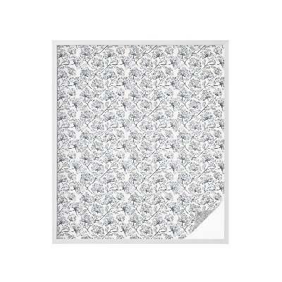 Zatmavovací fólie na okna Botanický motiv