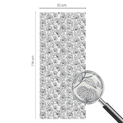 Zatmavovací fólie na okna Botanický motiv