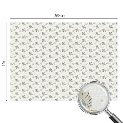 Neprůhledná fólie na sklo dveří Vzor ptáků