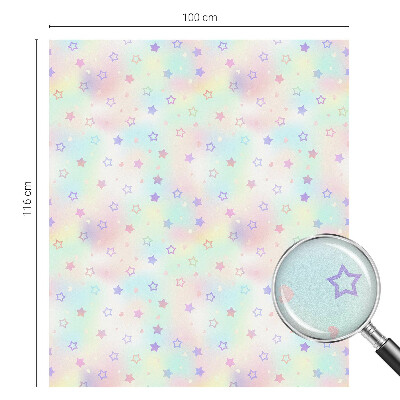 Protisluneční fólie na okna Duhové vzory