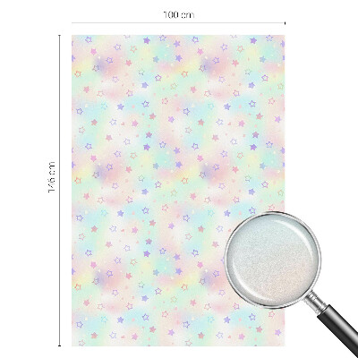 Protisluneční fólie na okna Duhové vzory