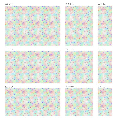 Protisluneční fólie na okna Duhové vzory