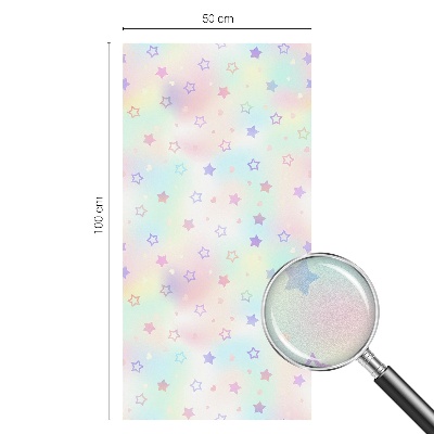 Protisluneční fólie na okna Duhové vzory