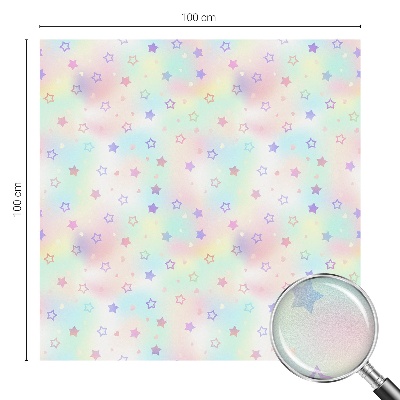 Protisluneční fólie na okna Duhové vzory