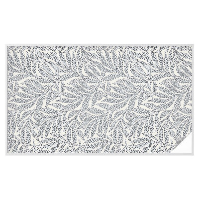 Privátní fólie na okno vitráž Kapky listů