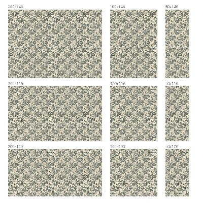 Dekorativní mléčná fólie na sklo Orientální vzor