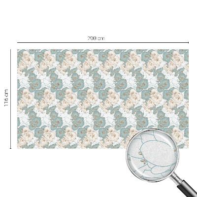 Protisluneční fólie na okna Křehké květiny