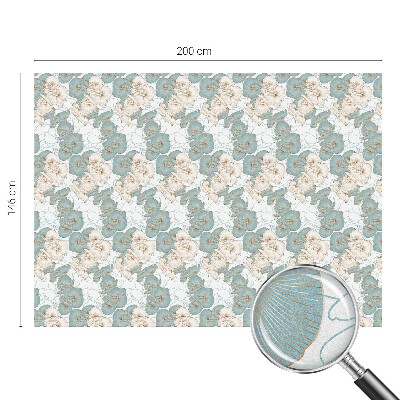 Protisluneční fólie na okna Křehké květiny