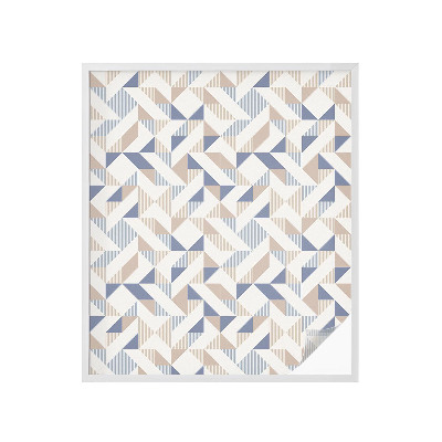 Neprůhledná fólie na sklo dveří Geometrické vzory