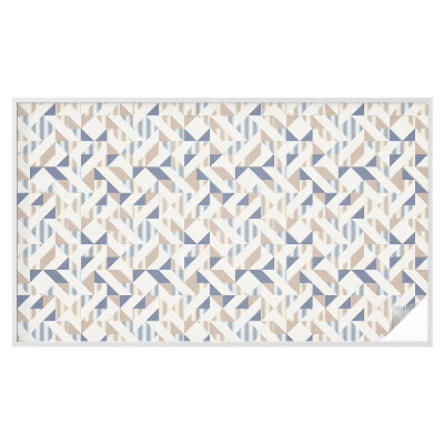 Neprůhledná fólie na sklo dveří Geometrické vzory