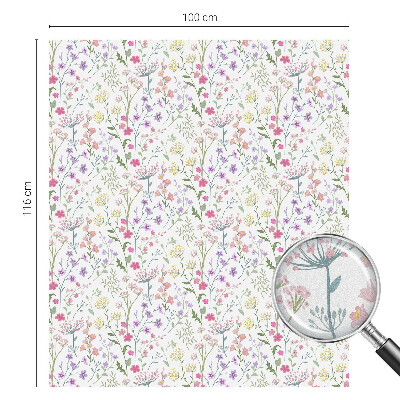 Zatmavovací fólie na okna Květnatá louka